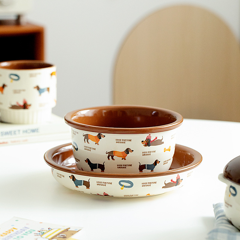 Мори Офис Керамична Чаша за Прибори за Сервиране Висококачествена Термоустойчива Чаша за Двойка Домакинска Чаша за Закуска с Цвете Чаша за Чай Чаша за Мляко