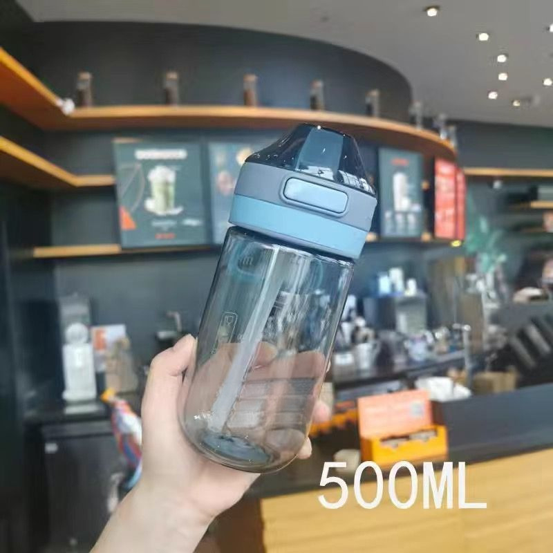 Kūdikių maisto kokybės siurbimo vamzdelio puodelis, specialus nėščioms moterims ir motinoms su skale, paprastas nešiojamas plastikinis puodelis studentams ir vaikams.