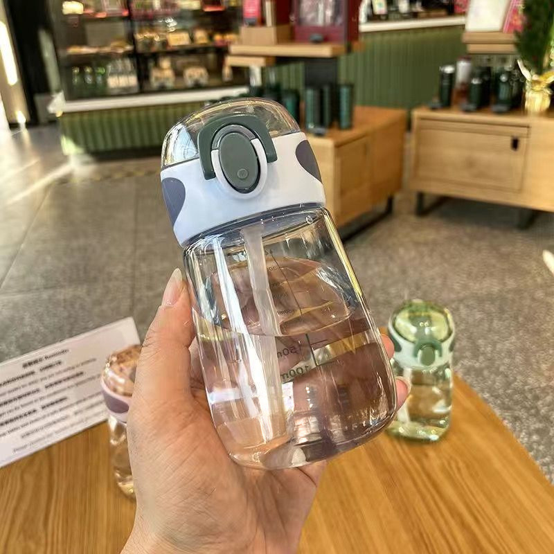 Kūdikių maisto kokybės siurbimo vamzdelio puodelis, specialus nėščioms moterims ir motinoms su skale, paprastas nešiojamas plastikinis puodelis studentams ir vaikams.