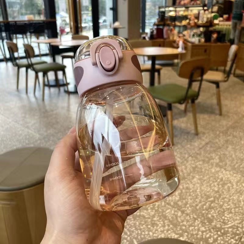 Kūdikių maisto kokybės siurbimo vamzdelio puodelis, specialus nėščioms moterims ir motinoms su skale, paprastas nešiojamas plastikinis puodelis studentams ir vaikams.