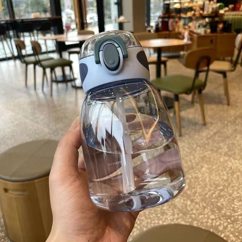 Kūdikių maisto kokybės siurbimo vamzdelio puodelis, specialus nėščioms moterims ir motinoms su skale, paprastas nešiojamas plastikinis puodelis studentams ir vaikams.