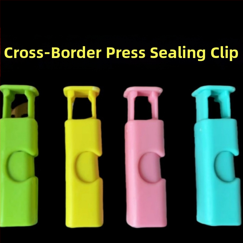 Užkandžių drėgmei atsparus spaustukas duonos maišelio konservavimo spaustukas plastikinio maišelio sandarinimo spaustukas pieno miltelių maišelio sandarinimo preso spaustukas sandarinimo įrankis