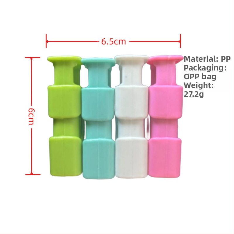 Užkandžių drėgmei atsparus spaustukas duonos maišelio konservavimo spaustukas plastikinio maišelio sandarinimo spaustukas pieno miltelių maišelio sandarinimo preso spaustukas sandarinimo įrankis