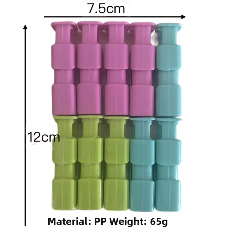 Užkandžių drėgmei atsparus spaustukas duonos maišelio konservavimo spaustukas plastikinio maišelio sandarinimo spaustukas pieno miltelių maišelio sandarinimo preso spaustukas sandarinimo įrankis