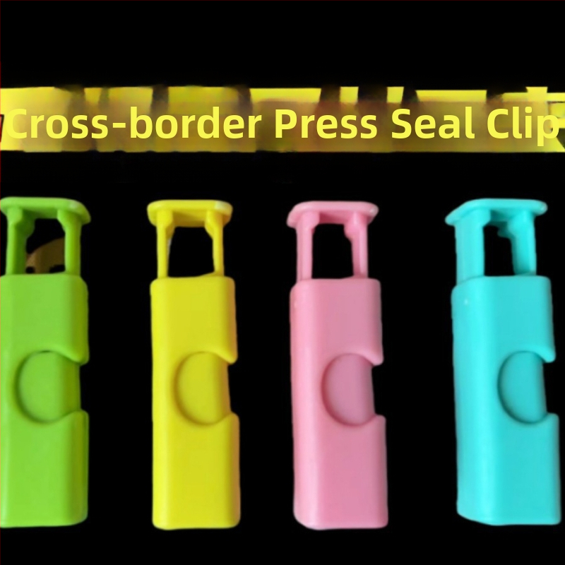 Užkandžių drėgmei atsparus spaustukas duonos maišelio konservavimo spaustukas plastikinio maišelio sandarinimo spaustukas pieno miltelių maišelio sandarinimo preso spaustukas sandarinimo įrankis