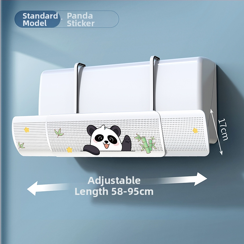 Дефлектор за климатик, щит против директен вятър, стенен монтаж, универсален въздушен отвор, водач за вятър, бебешко задържане, нов модел 2025