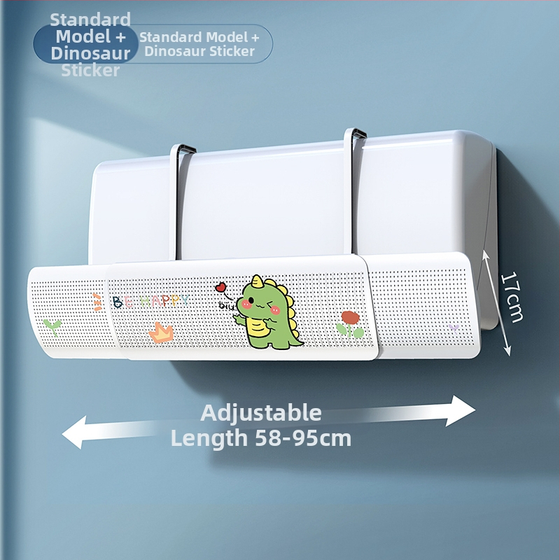Дефлектор за климатик, щит против директен вятър, стенен монтаж, универсален въздушен отвор, водач за вятър, бебешко задържане, нов модел 2025