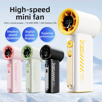 2025. aasta piiriülene kiire vägivaldne pihuventilaator, mini kaasaskantav USB-laetav välistingimustes jahutav väike elektriventilaator