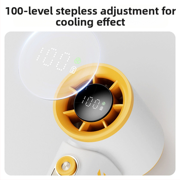 2025. aasta piiriülene kiire vägivaldne pihuventilaator, mini kaasaskantav USB-laetav välistingimustes jahutav väike elektriventilaator