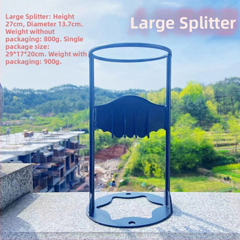 Nauji atvykę papuošalai Medienos skaldymo stovas Medienos skaldymo artefaktas Judantis medienos skaldymo metalinis medienos skaldymo aparatas Medienos skaldymo peilis Saugus naudoti namuose