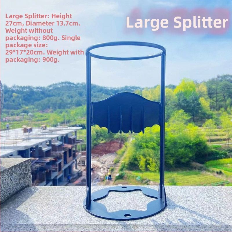 Nauji atvykę papuošalai Medienos skaldymo stovas Medienos skaldymo artefaktas Judantis medienos skaldymo metalinis medienos skaldymo aparatas Medienos skaldymo peilis Saugus naudoti namuose