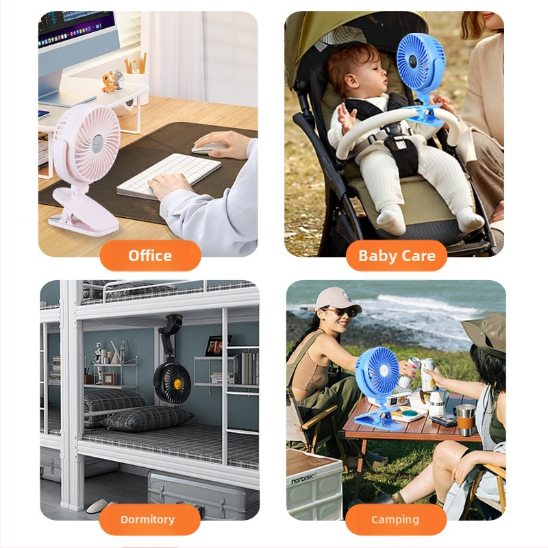 Keturių ratų siurbimo puodelio automobilio ventiliatorius, tylus prisegamas įkrovimas, USB prievadas, pagyvenusių žmonių paspirtukas, elektrinis triratis automobilis