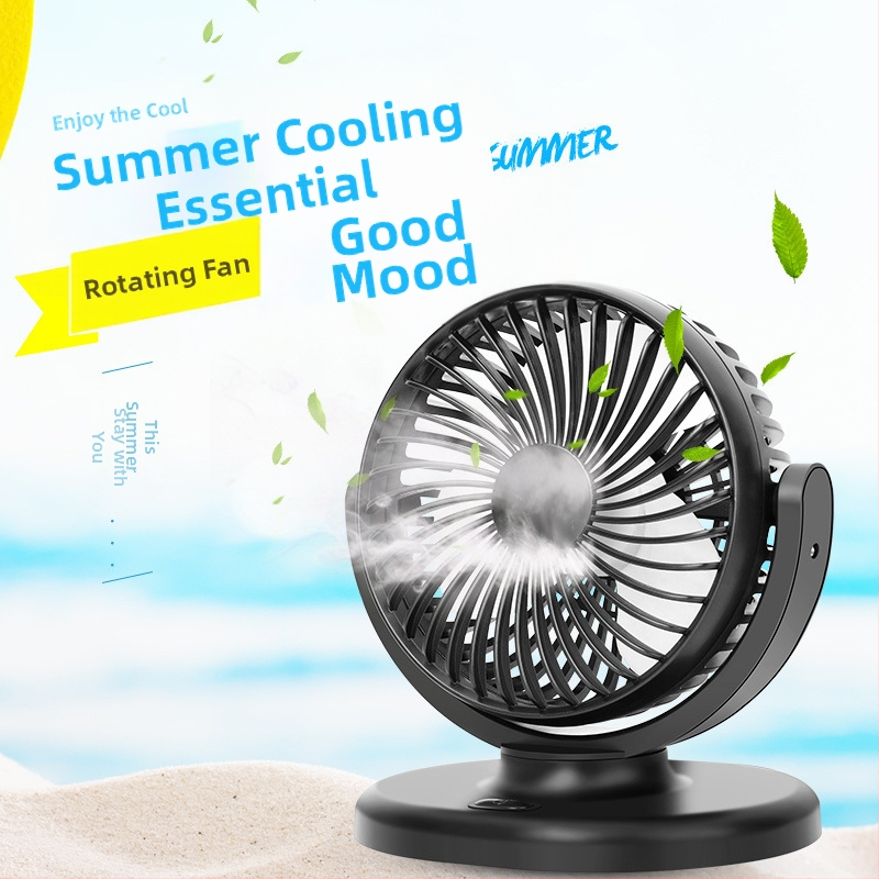 Keturių ratų siurbimo puodelio automobilio ventiliatorius, tylus prisegamas įkrovimas, USB prievadas, pagyvenusių žmonių paspirtukas, elektrinis triratis automobilis