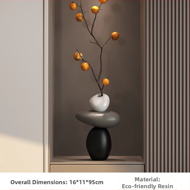 [Lemon Home] Művészeti nappali TV szekrény Padló Nagy díszek Világos Luxus Ideje futni Haladó művészet