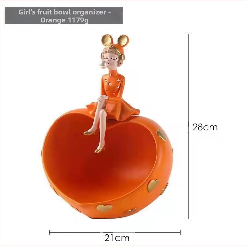 Tüdrukute mull-elutuba Armastus-televiisorikapp Elutoa telekakapi kaunistused Kodu sissepääsu panipaik Sissepääsu võtmehoidik