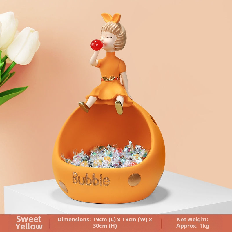 Tüdrukute mull-elutuba Armastus-televiisorikapp Elutoa telekakapi kaunistused Kodu sissepääsu panipaik Sissepääsu võtmehoidik