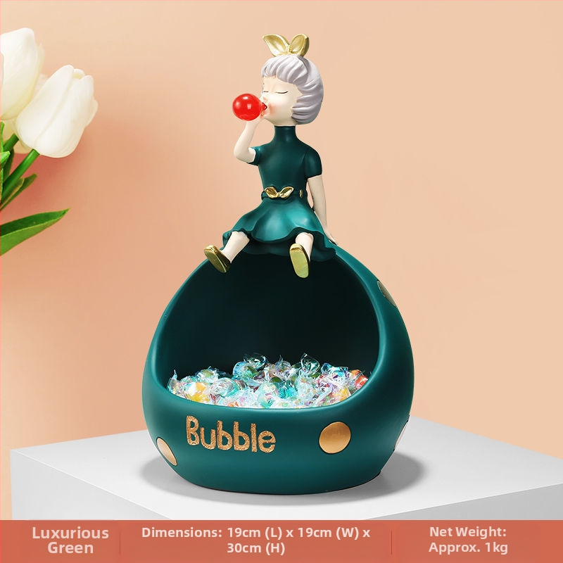 Tüdrukute mull-elutuba Armastus-televiisorikapp Elutoa telekakapi kaunistused Kodu sissepääsu panipaik Sissepääsu võtmehoidik