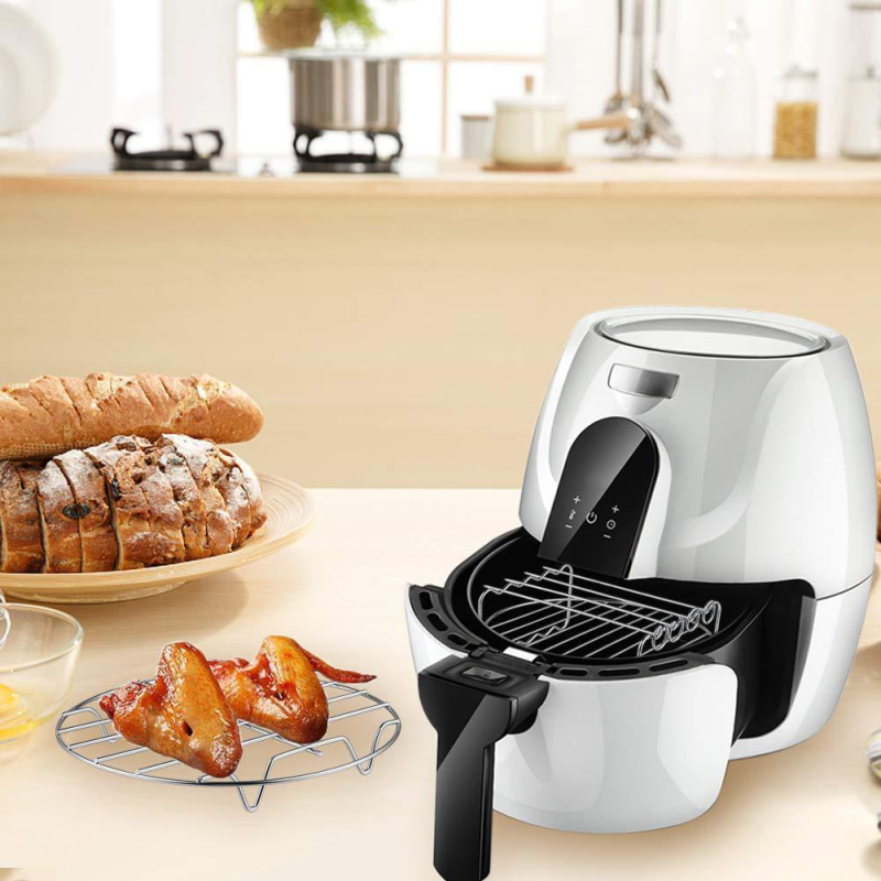 Ninja AF180 õhufritüür, 9-osaline lisatarvikutega käepidemega korv, pitsagrill, õhufritüür AF300