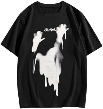 Soly Hux férfi grafikus póló, betűmintás, rövid ujjú