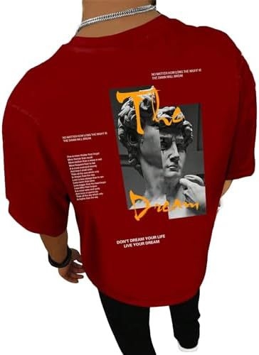 Soly Hux férfi grafikus póló, betűmintás, rövid ujjú