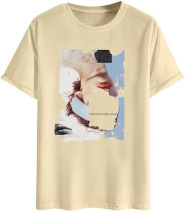 Soly Hux férfi grafikus póló, betűmintás, rövid ujjú