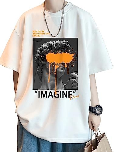 Soly Hux férfi grafikus póló, betűmintás, rövid ujjú