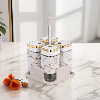 Pagardinimo indelis, sandarus drėgmei atsparus buitinis besisukantis prieskonių butelis, didelės talpos nešiojamas stiklinis prieskonių butelis, virtuvės reikmenys