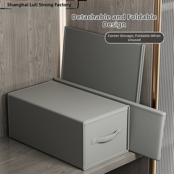 Κουτί Αποθήκευσης Ντουλαπιών για Οργάνωση Ντουλάπας Σπιτιού, Λύση Αποθήκευσης σε Στρώσεις, Κουτί Συρταριών για Ρούχα και Παντελόνια, Κουτί Αποθήκευσης Υπνοδωματίου Αδιάβροχο