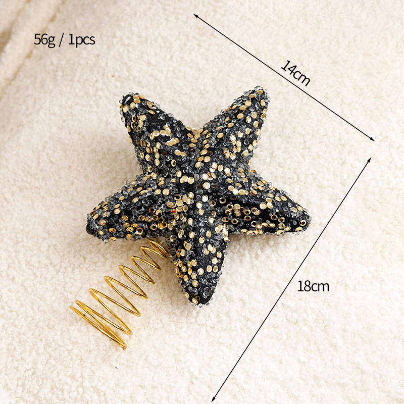 Karácsonyi díszek klasszikus Black Gold sorozatú habgolyó különleges alakú golyó karácsonyfadísz függő dekorációs jelenet elrendezés