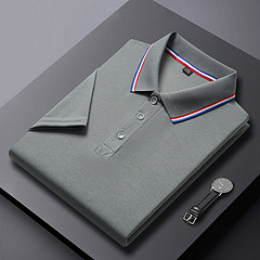 Határokon átnyúló Amazon európai méretű férfi alkalmi üzleti golf gyorsan száradó hajtókás póló férfi póló férfi póló nyári