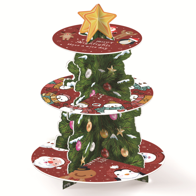 Koogialus paberist kolmekihiline sünnipäevapeo loominguline koogialuse kaunistus koomiksi merineitsi pulmamagustoidulaud