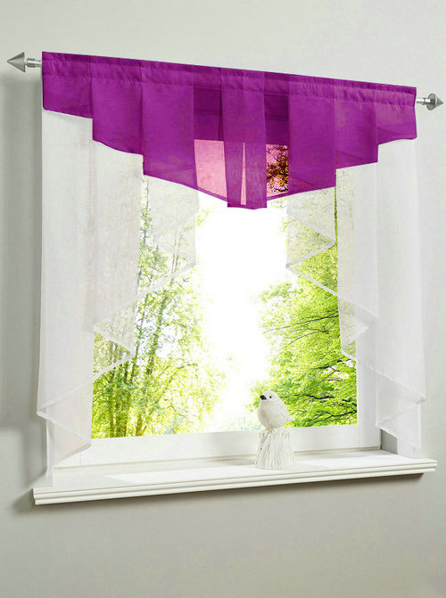 Europietiško stiliaus paprastos užuolaidos, nešiojamos strypo tipo, sulankstomo voko tipo, daugiaspalvio siuvinėto lango ekrano, paprasto didelio tankio trilono siūlų