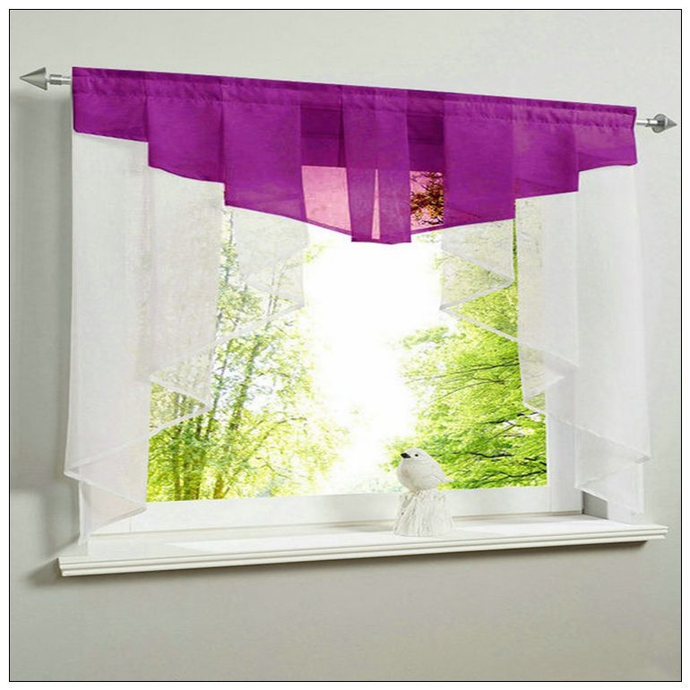 Europietiško stiliaus paprastos užuolaidos, nešiojamos strypo tipo, sulankstomo voko tipo, daugiaspalvio siuvinėto lango ekrano, paprasto didelio tankio trilono siūlų