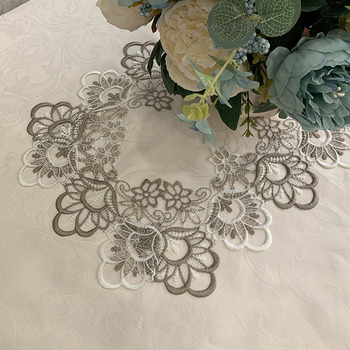 Amazon διασυνοριακό ορθογώνιο τραπεζομάντιλο οικιακής χρήσης από δαντέλα τραπεζάκι σαλονιού από ύφασμα ανθεκτικό στη σκόνη κάλυμμα μπουφέ ντουλαπιού ύφασμα κάλυψης ντουλαπιού