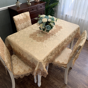 Amazon διασυνοριακό ορθογώνιο τραπεζομάντιλο οικιακής χρήσης από δαντέλα τραπεζάκι σαλονιού από ύφασμα ανθεκτικό στη σκόνη κάλυμμα μπουφέ ντουλαπιού ύφασμα κάλυψης ντουλαπιού