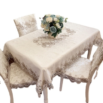 Amazon διασυνοριακό ορθογώνιο τραπεζομάντιλο οικιακής χρήσης από δαντέλα τραπεζάκι σαλονιού από ύφασμα ανθεκτικό στη σκόνη κάλυμμα μπουφέ ντουλαπιού ύφασμα κάλυψης ντουλαπιού