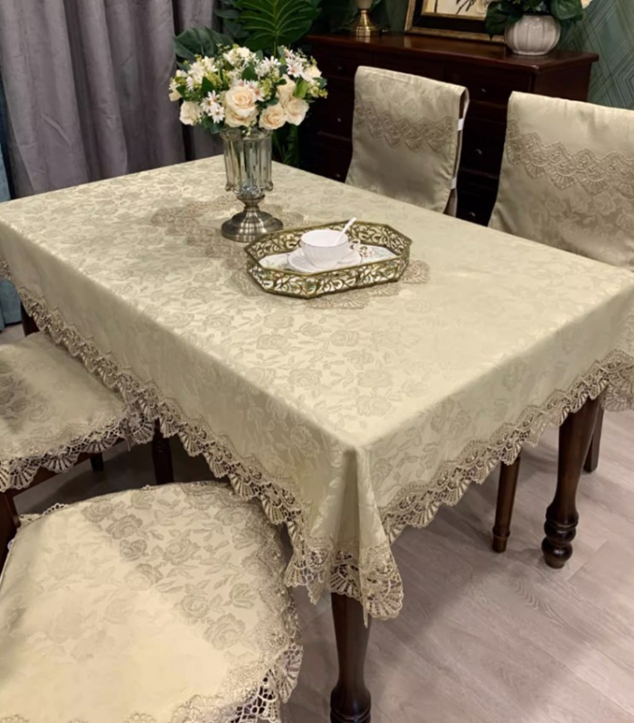 Amazon határokon átnyúló téglalap alakú terítő háztartási szövet csipke dohányzóasztal szekrény porálló huzat tálalószekrény szekrényhuzat szövet