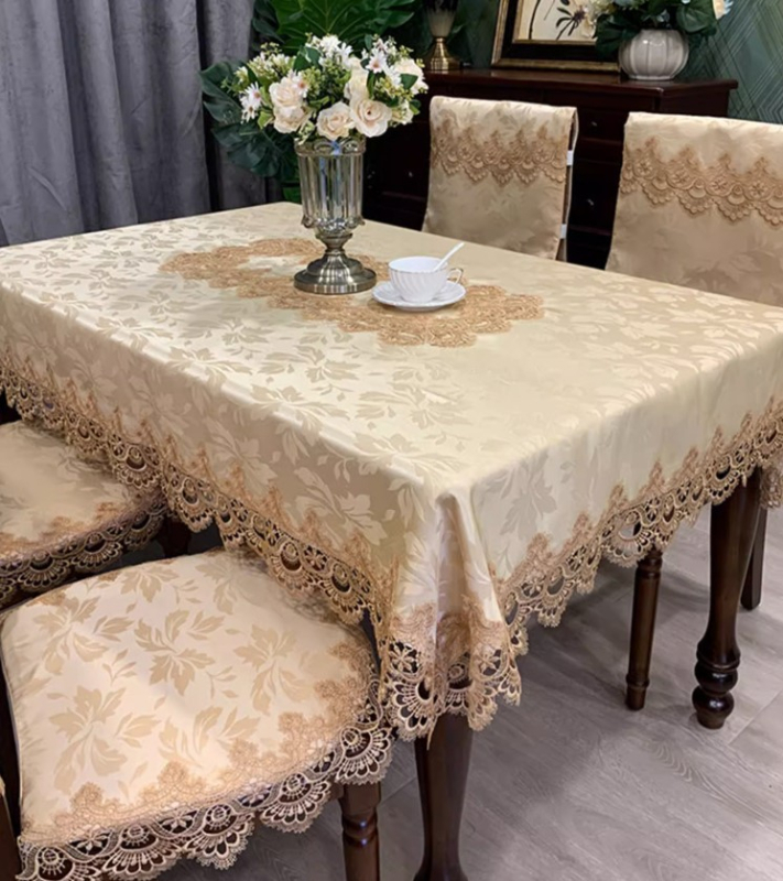 Amazon határokon átnyúló téglalap alakú terítő háztartási szövet csipke dohányzóasztal szekrény porálló huzat tálalószekrény szekrényhuzat szövet