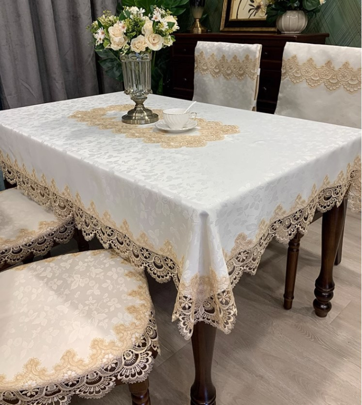 Amazon határokon átnyúló téglalap alakú terítő háztartási szövet csipke dohányzóasztal szekrény porálló huzat tálalószekrény szekrényhuzat szövet