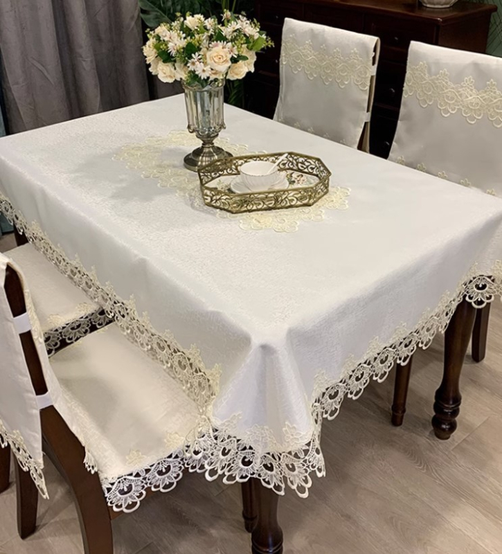 Amazon határokon átnyúló téglalap alakú terítő háztartási szövet csipke dohányzóasztal szekrény porálló huzat tálalószekrény szekrényhuzat szövet