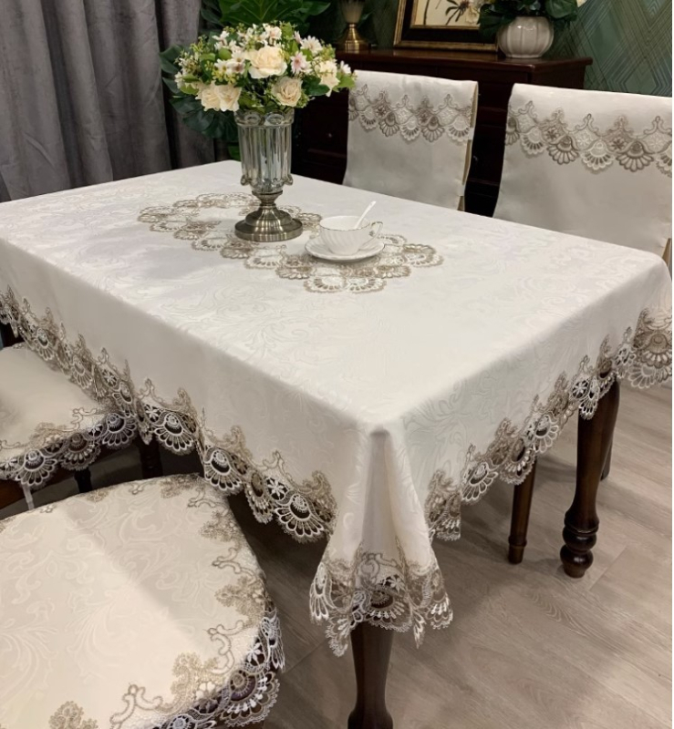 Amazon határokon átnyúló téglalap alakú terítő háztartási szövet csipke dohányzóasztal szekrény porálló huzat tálalószekrény szekrényhuzat szövet