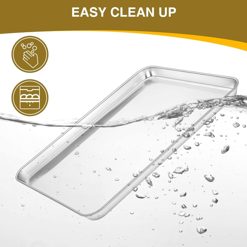 Tarpvalstybinis nerūdijančio plieno kvadratinis kanalizacijos aušinimo stovas, daugiafunkcis plokščiadugnis indas, kvadratinis kanalizacijos padėklas, orkaitės kepimo skarda