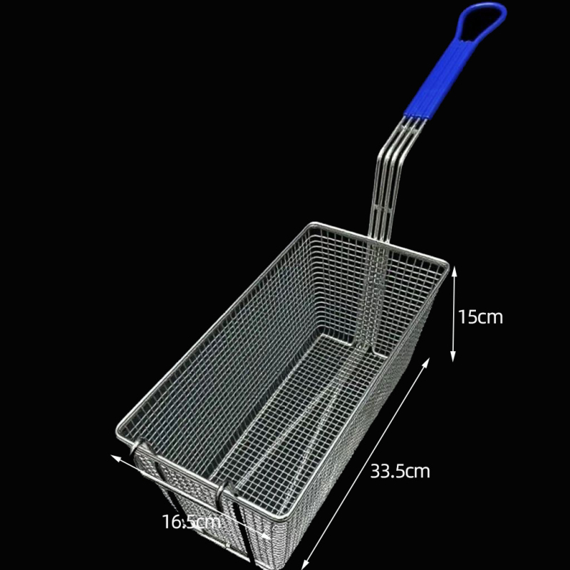 Tiesioginis gamyklinis tiekimas, 81 tinklelio nerūdijančio plieno kepimo krepšelis, elektrinė gruzdintuvė, bulvytės fri, 10 litrų gruzdintuvė, kvadratinis tankus tinklelis, itin tankus krepšelis