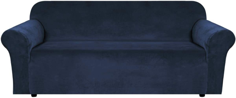 Amazon szuper puha bársonyos, egyszínű, egyrészes kanapéhuzat, all-inclusive rugalmas kanapépárna, otthoni szövet kanapéhuzat