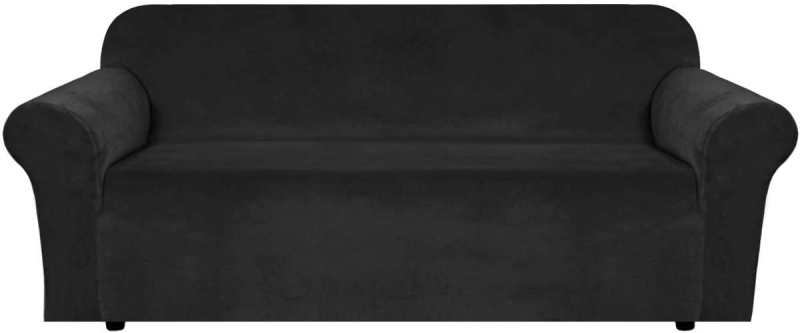 Amazon szuper puha bársonyos, egyszínű, egyrészes kanapéhuzat, all-inclusive rugalmas kanapépárna, otthoni szövet kanapéhuzat