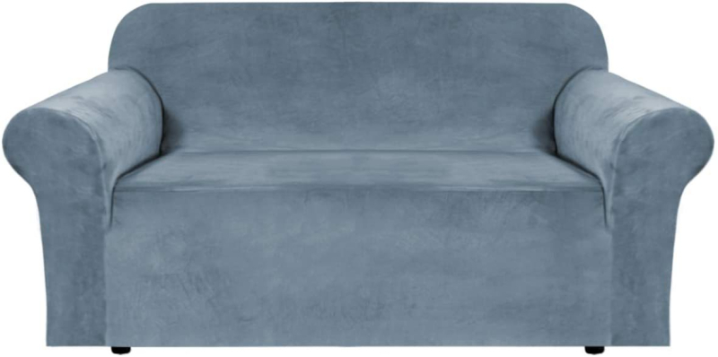 Amazon szuper puha bársonyos, egyszínű, egyrészes kanapéhuzat, all-inclusive rugalmas kanapépárna, otthoni szövet kanapéhuzat