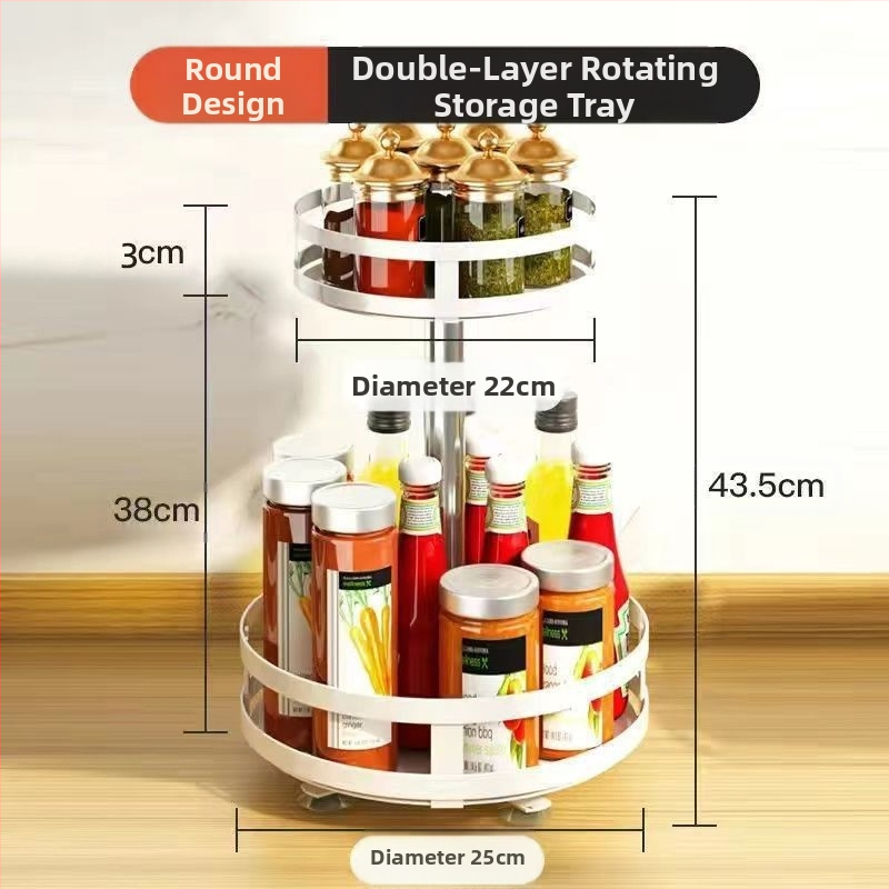 Virtuvės pasukamas prieskonių laikymo stovas, stalviršio kampinis pagardų aliejus, druskos padažas, acto butelis, stiklainis, daugiasluoksnis laikymo stovas