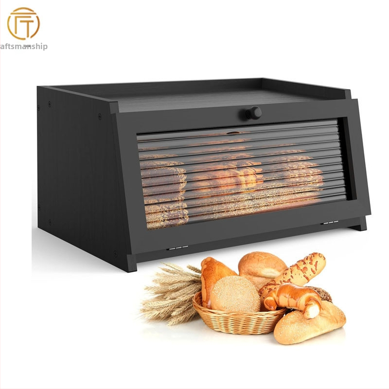 Laos Leivakast Köögileti Bambusest Leivakast Suure Mahtuvusega Leivaanum Aknaga Leivariiuliga