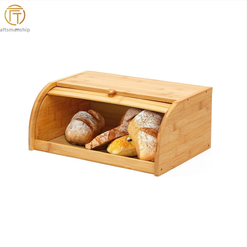 Laos Leivakast Köögileti Bambusest Leivakast Suure Mahtuvusega Leivaanum Aknaga Leivariiuliga