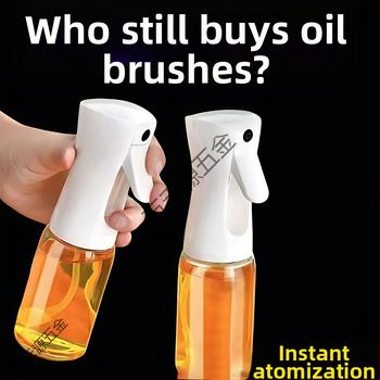 Õlipihustuspudel köögipottidele, söödava oliiviõli pihustuspudel, grillimiseks mõeldud väike klaasist õlivaba õlipott